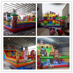 探索新款充氣城堡蹦蹦床與室外大型玩具滑梯 鄭州游樂佳玩具的高品質氣模世界